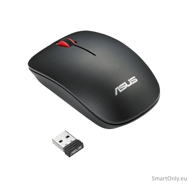 Asus WT300 RF Optical mouse Black/Red 3 Asus WT300 RF Optical mouse Black/Red 3