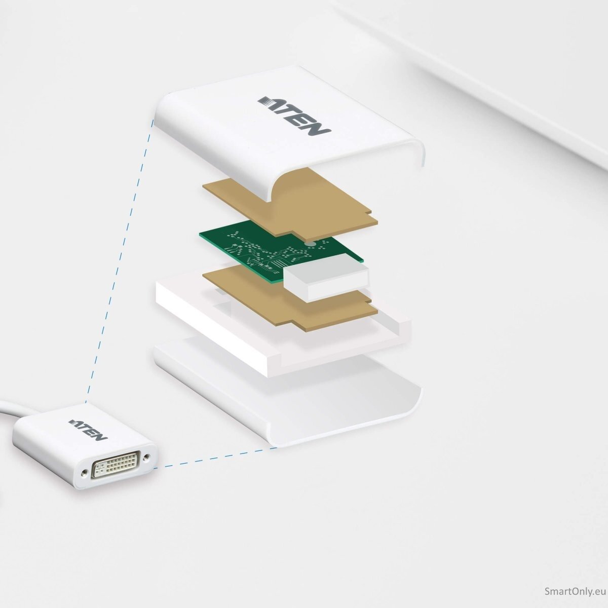 Aten VC965 DisplayPort to DVI Adapter | Aten | DisplayPort to DVI Adapter | VC965 2 Aten VC965 DisplayPort to DVI Adapter | Aten | DisplayPort to DVI Adapter | VC965 2
