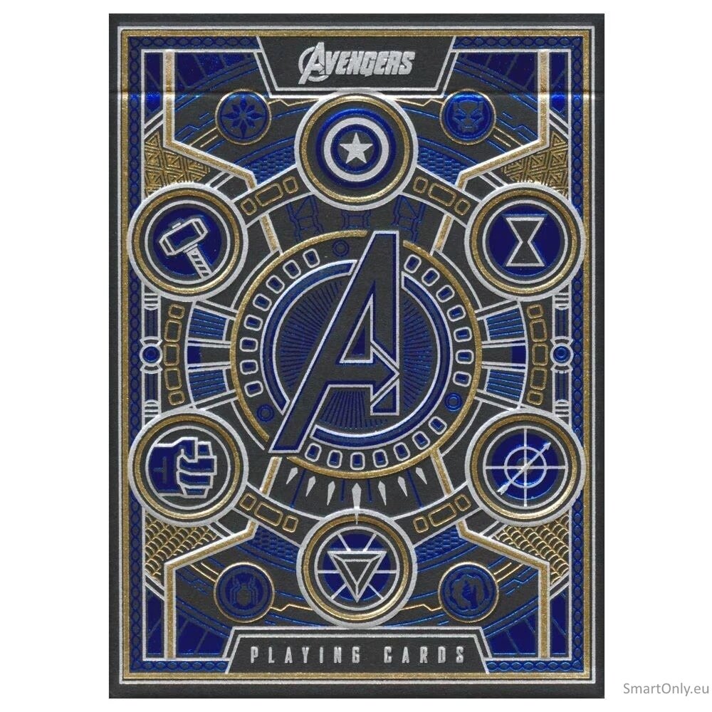 Avengers žaidimo kortos (mėlynos) Theory11 2 Avengers žaidimo kortos (mėlynos) Theory11 2
