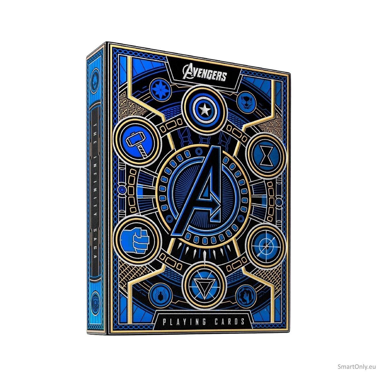 Avengers žaidimo kortos (mėlynos) Theory11 5