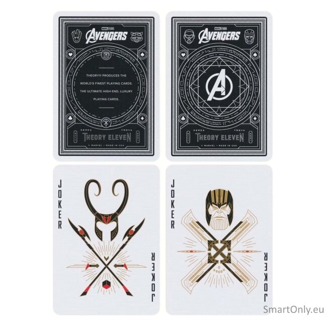 Avengers žaidimo kortos (mėlynos) Theory11 1 Avengers žaidimo kortos (mėlynos) Theory11 1
