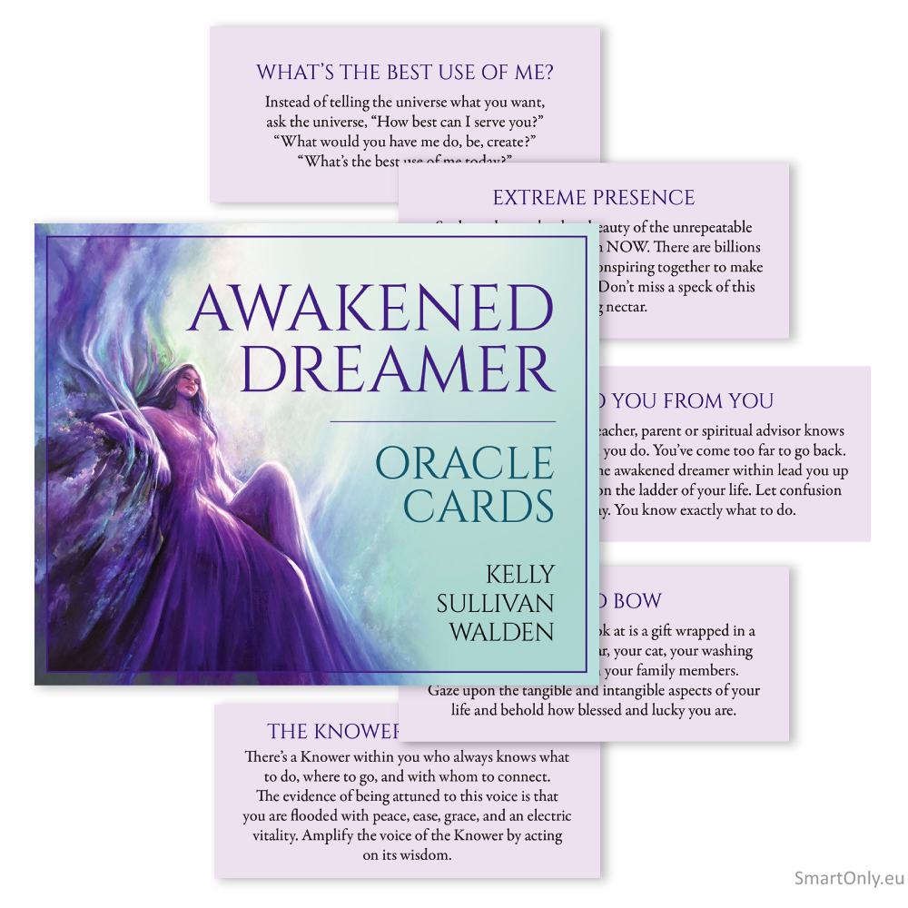 Awakened Dreamer Oracle kortos Blue Angel