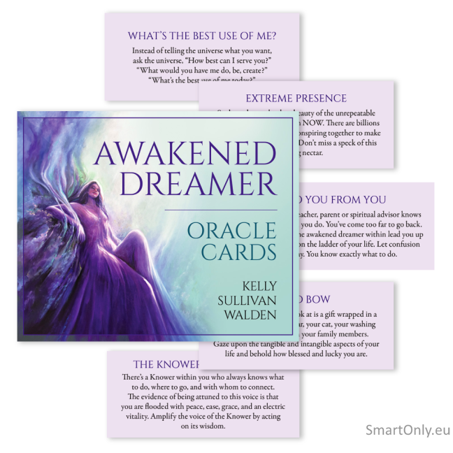 Awakened Dreamer Oracle kortos Blue Angel Awakened Dreamer Oracle kortos Blue Angel