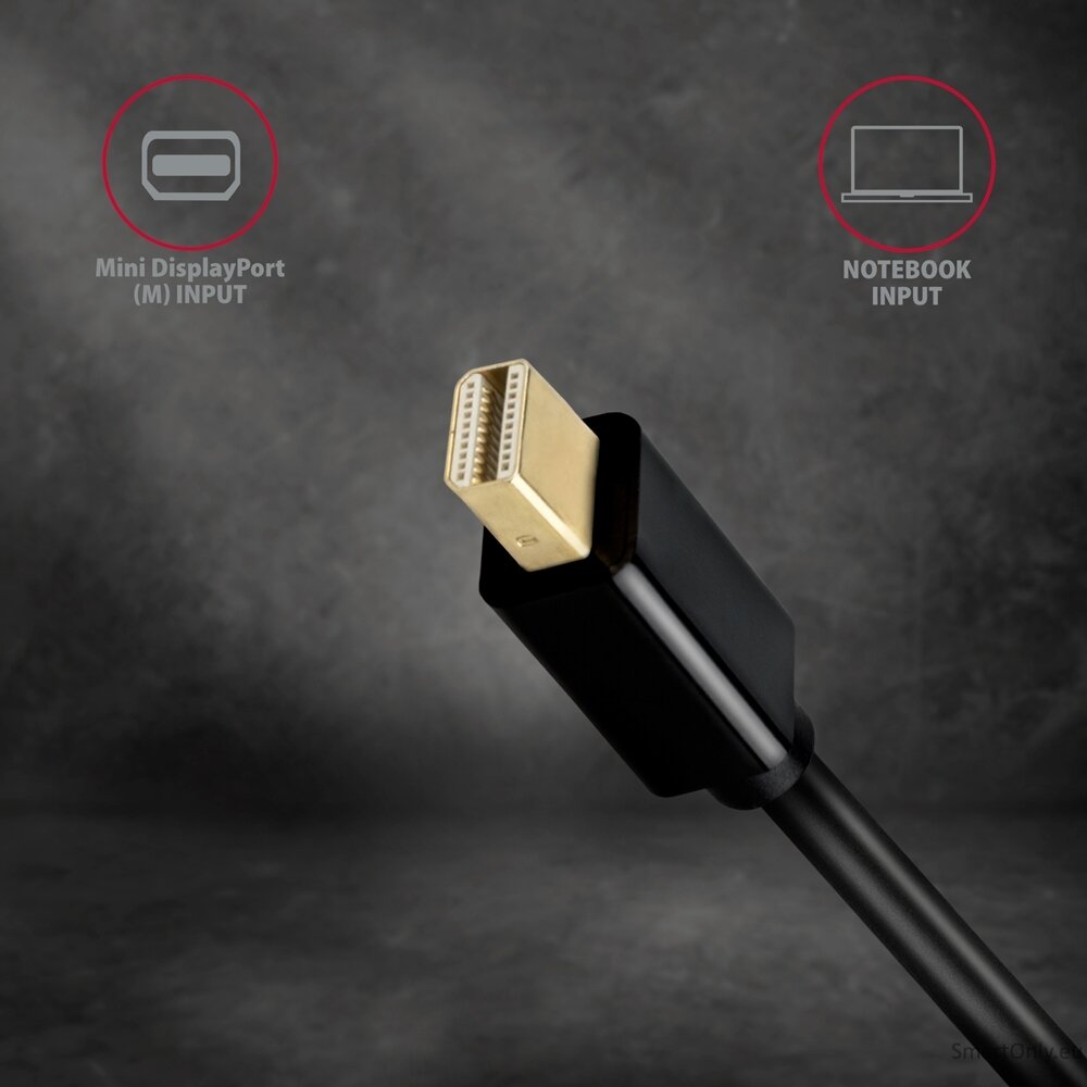 AXAGON Mini DP to HDMI adapter, 4K/30Hz | RVDM-HI14N 2 AXAGON Mini DP to HDMI adapter, 4K/30Hz | RVDM-HI14N 2