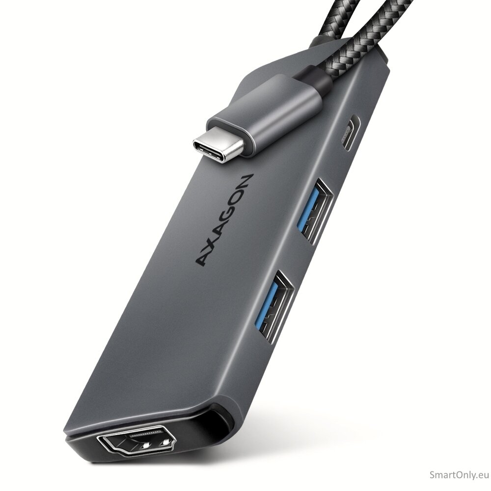AXAGON USB-C 5Gbps 5in1 8K Hub | HMC-5H8K AXAGON USB-C 5Gbps 5in1 8K Hub | HMC-5H8K