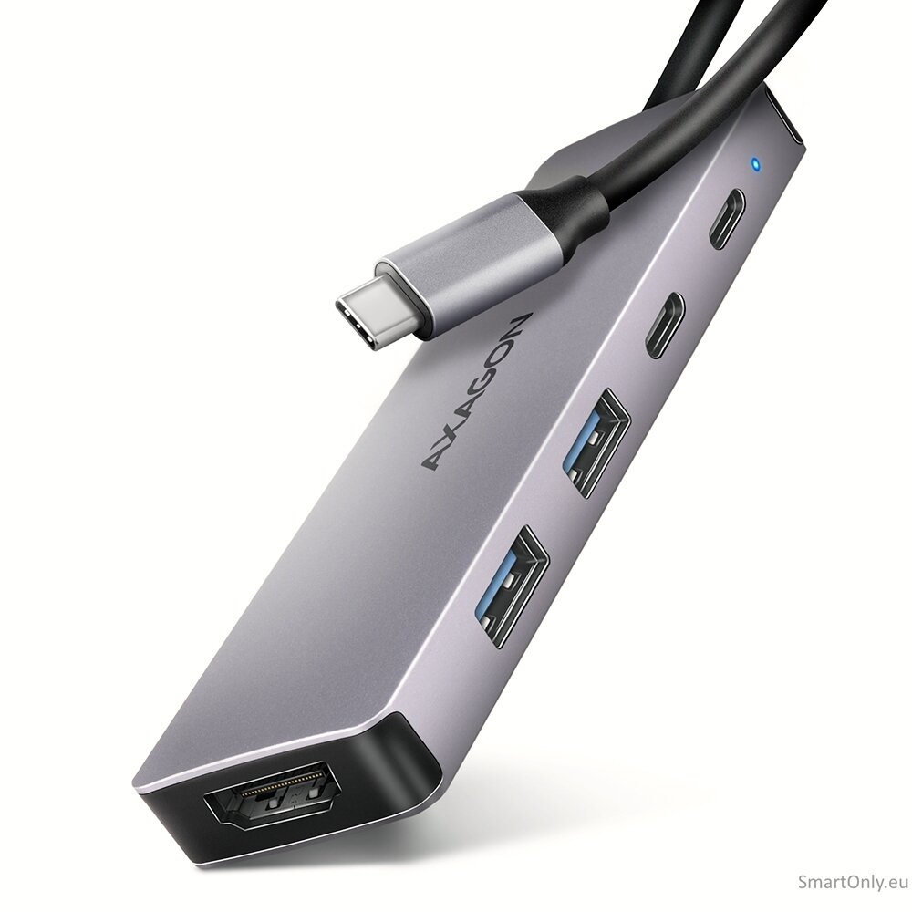 AXAGON USB-C 5Gbps 5in1 Hub | HMC-5H60