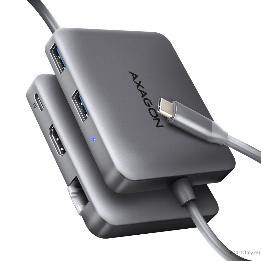 AXAGON USB-C 5Gbps SuperSpeed 5in1 Hub | HMC-5HL AXAGON USB-C 5Gbps SuperSpeed 5in1 Hub | HMC-5HL