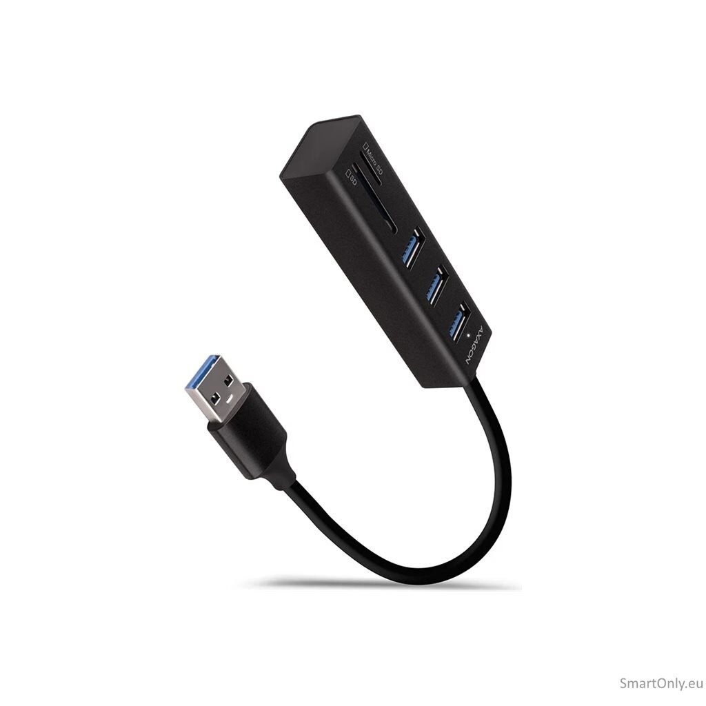 AXAGON SuperSpeed USB-A Hub and Card Reader | HMA-CR3A 5