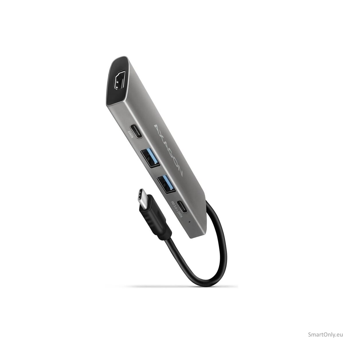 AXAGON Multi-port USB-C 10Gbps hub, 13cm | HMC-5G21 7