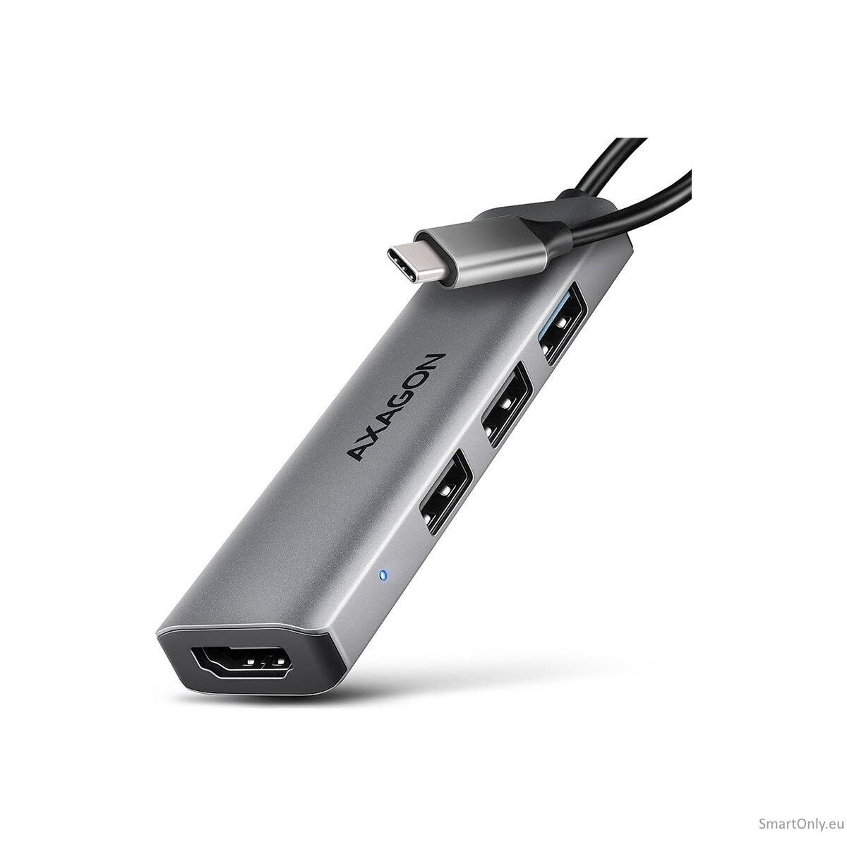 AXAGON USB-C 5Gbps STARTER 4in1 Hub | HMC-H3A 4 AXAGON USB-C 5Gbps STARTER 4in1 Hub | HMC-H3A 4