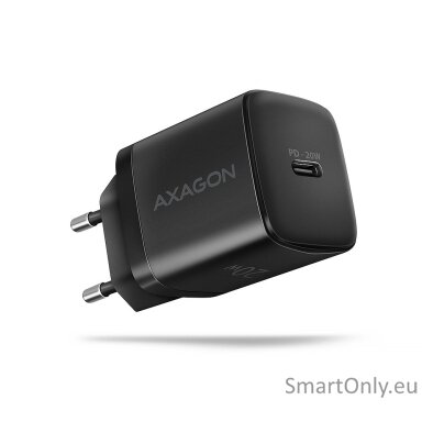 AXAGON ACU-PD20 Wall charger 20W, 1x port USB-C, PD3.0/PPS/QC4+/AFC/Apple, black AXAGON ACU-PD20 Wall charger 20W, 1x port USB-C, PD3.0/PPS/QC4+/AFC/Apple, black