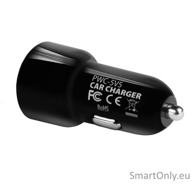 AXAGON Dual car charger, 24W | PWC-5V5 AXAGON Dual car charger, 24W | PWC-5V5
