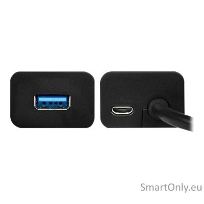 AXAGON Four-port USB 3.0 hub with fast charging and power support | HUE-S2B 6
