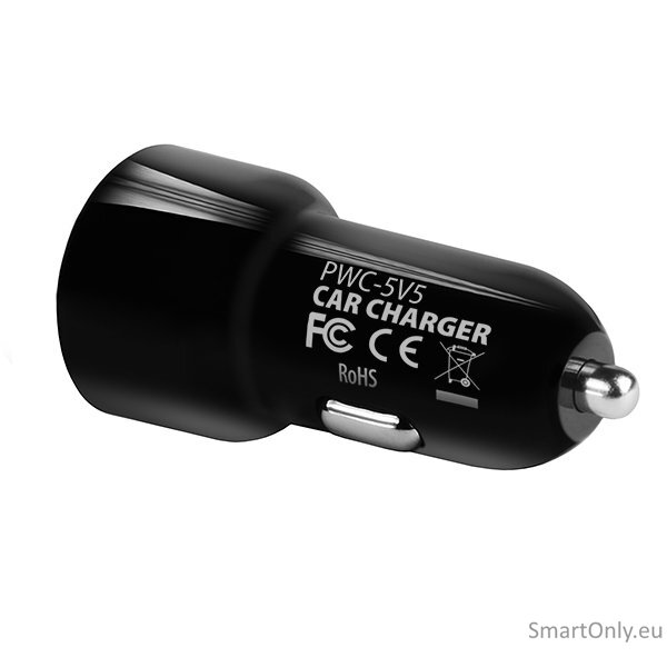 AXAGON Dual car charger, 24W | PWC-5V5 1