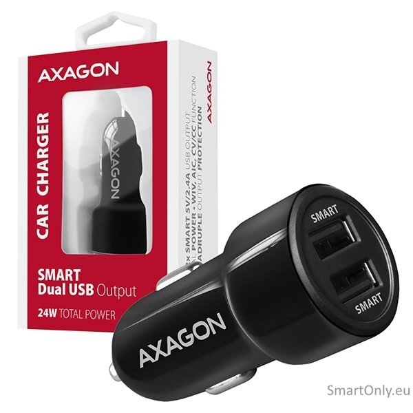 AXAGON Dual car charger, 24W | PWC-5V5 13 AXAGON Dual car charger, 24W | PWC-5V5 13