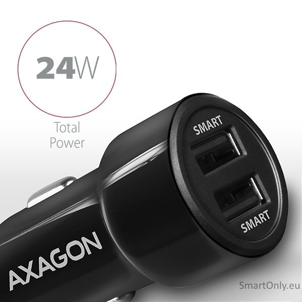 AXAGON Dual car charger, 24W | PWC-5V5 5