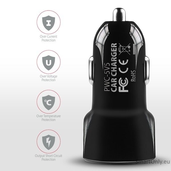 AXAGON Dual car charger, 24W | PWC-5V5 8