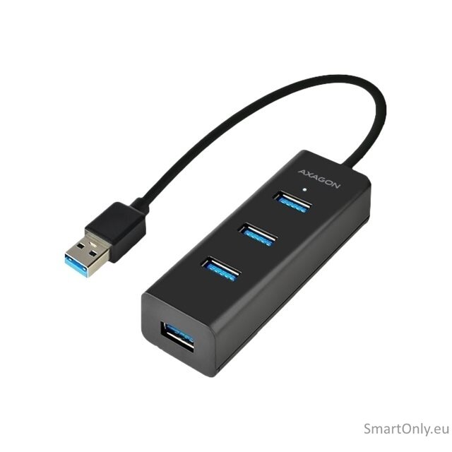 AXAGON Four-port USB 3.0 hub with fast charging and power support | HUE-S2B 2 AXAGON Four-port USB 3.0 hub with fast charging and power support | HUE-S2B 2