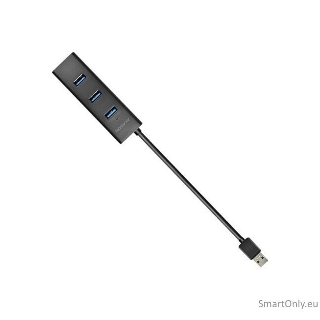 AXAGON Four-port USB 3.0 hub with fast charging and power support | HUE-S2B 1