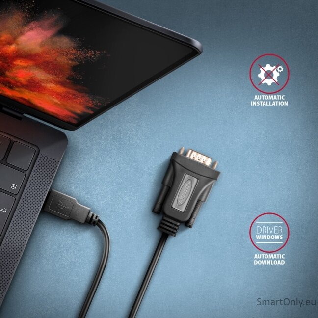 AXAGON USB - Serial Advanced Active Adapter | ADS-1PQN 3 AXAGON USB - Serial Advanced Active Adapter | ADS-1PQN 3