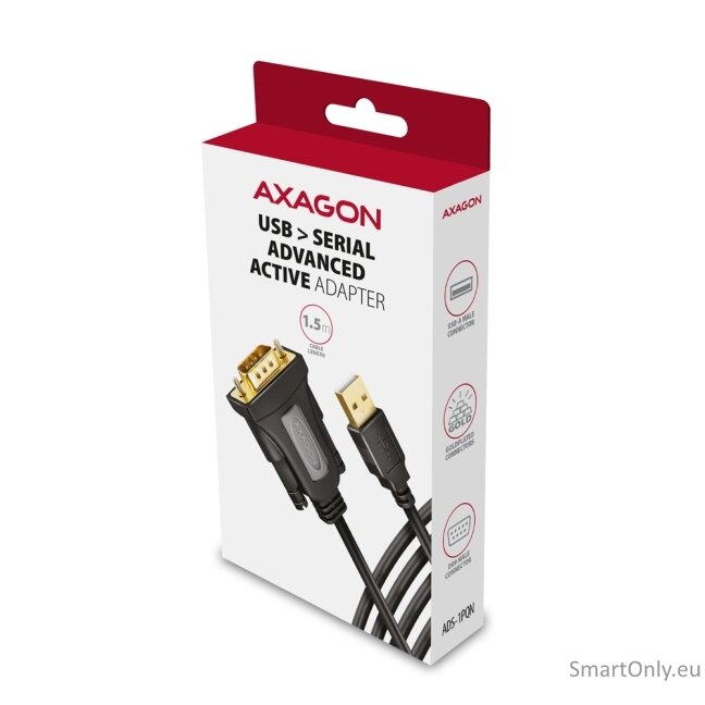 AXAGON USB - Serial Advanced Active Adapter | ADS-1PQN 6 AXAGON USB - Serial Advanced Active Adapter | ADS-1PQN 6