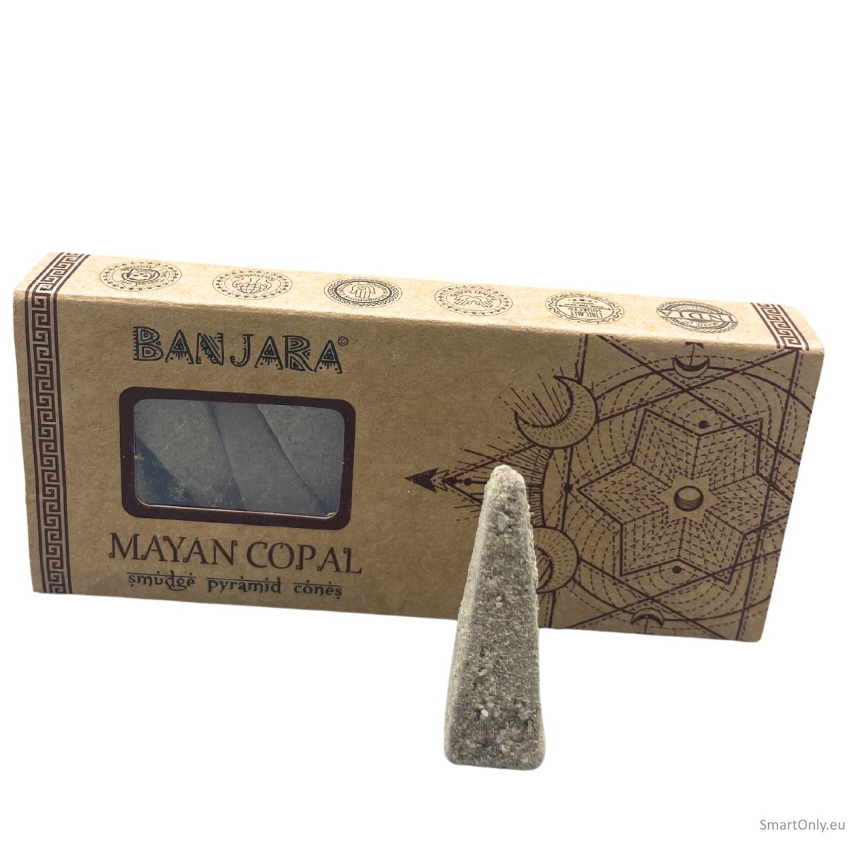 Banjara Smudge Piramidės formos kūgeliai smilkinimui - Mayan Copal 2 Banjara Smudge Piramidės formos kūgeliai smilkinimui - Mayan Copal 2