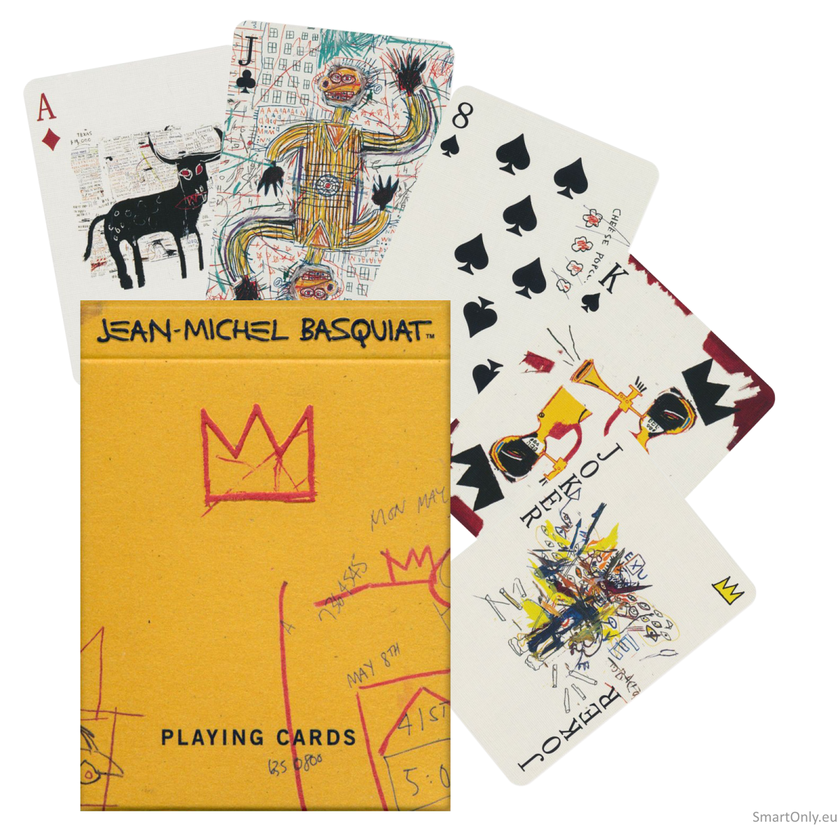 Basquiat žaidimo kortos Theory11