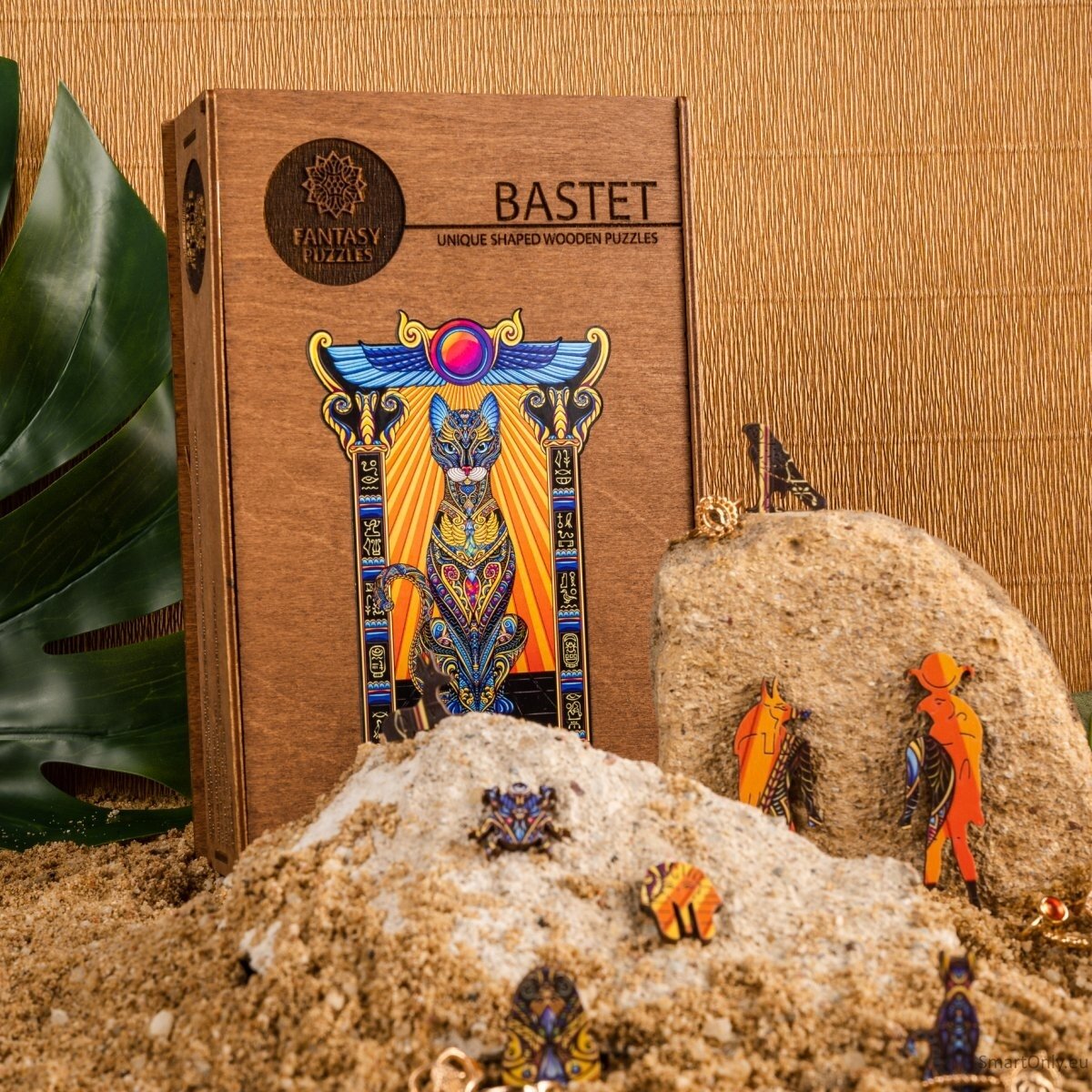 Bastet Dėlionė Iš Medžio L Dydis (300 detalių) Fantasy Puzzles 12 Bastet Dėlionė Iš Medžio L Dydis (300 detalių) Fantasy Puzzles 12