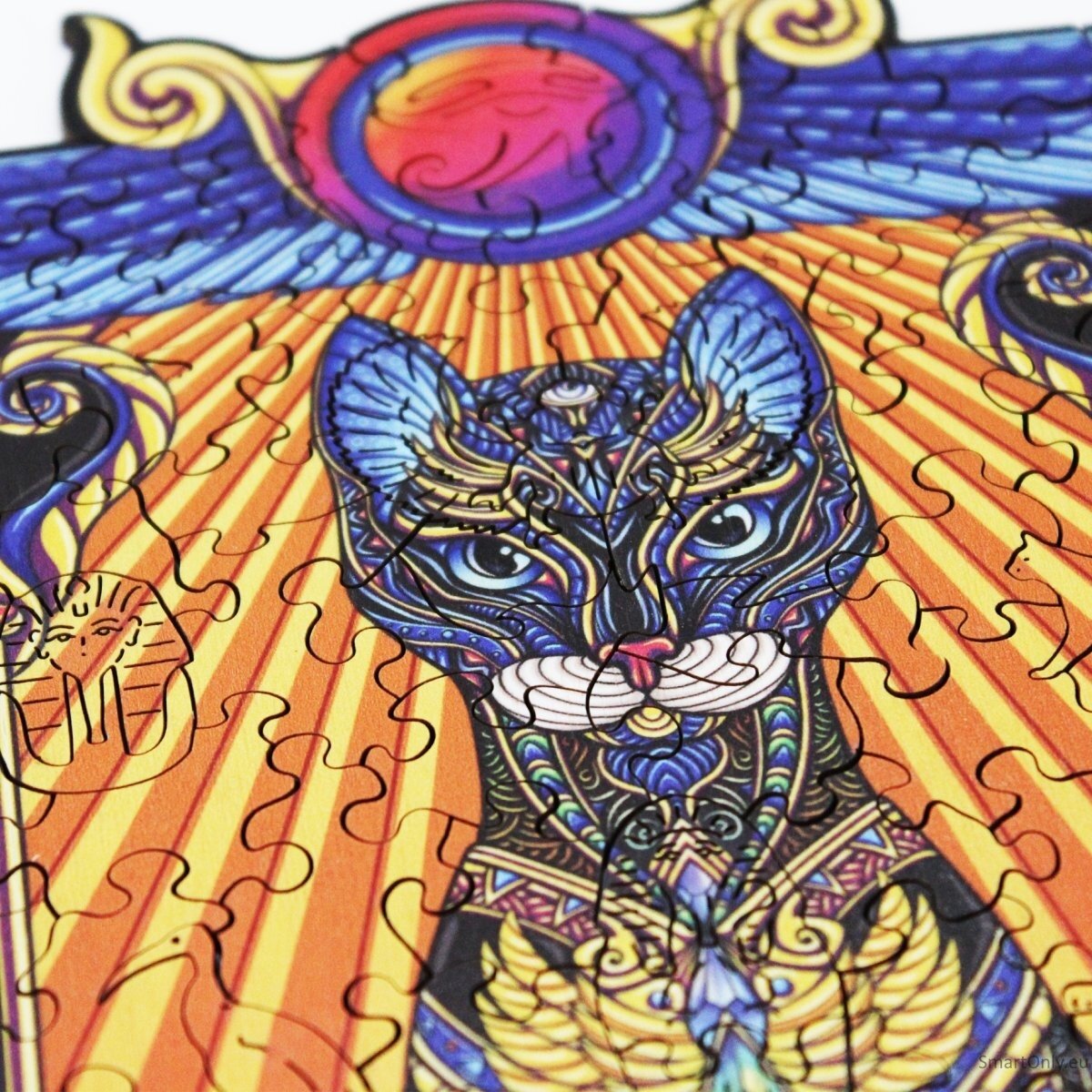 Bastet Dėlionė Iš Medžio XL Dydis (600 detalių) Fantasy Puzzles 5