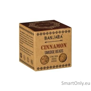 Banjara smilkalų karoliukai – Cinnamon