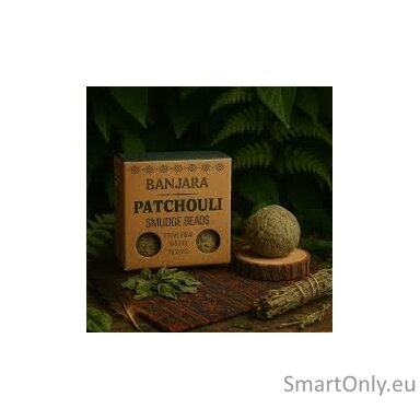 Banjara smilkalų karoliukai – Patchouli