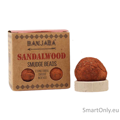 Banjara smilkalų karoliukai – Sandalwood Banjara smilkalų karoliukai – Sandalwood