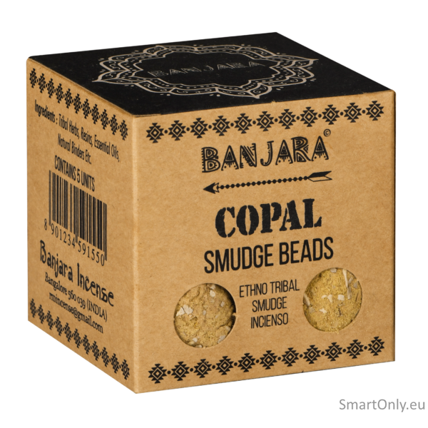 Banjara smilkalų karoliukai – Copal 2 Banjara smilkalų karoliukai – Copal 2