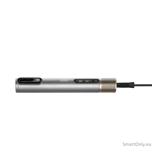 BABYLISS | Hair styling comb | Air Wand AS6555E | Ion conditioning | Number of heating levels 4 | 1600 W | Chrome 3 BABYLISS | Hair styling comb | Air Wand AS6555E | Ion conditioning | Number of heating levels 4 | 1600 W | Chrome 3