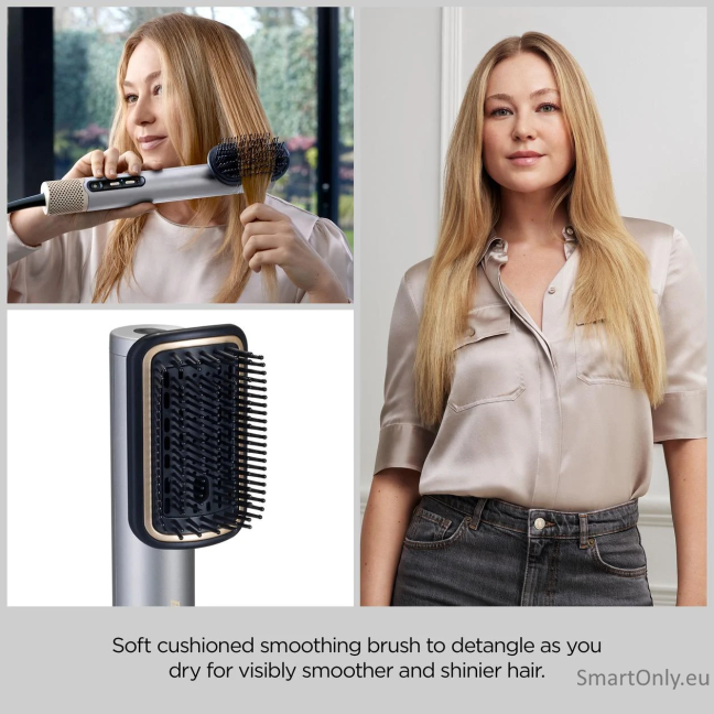 BABYLISS | Hair styling comb | Air Wand AS6555E | Ion conditioning | Number of heating levels 4 | 1600 W | Chrome 5