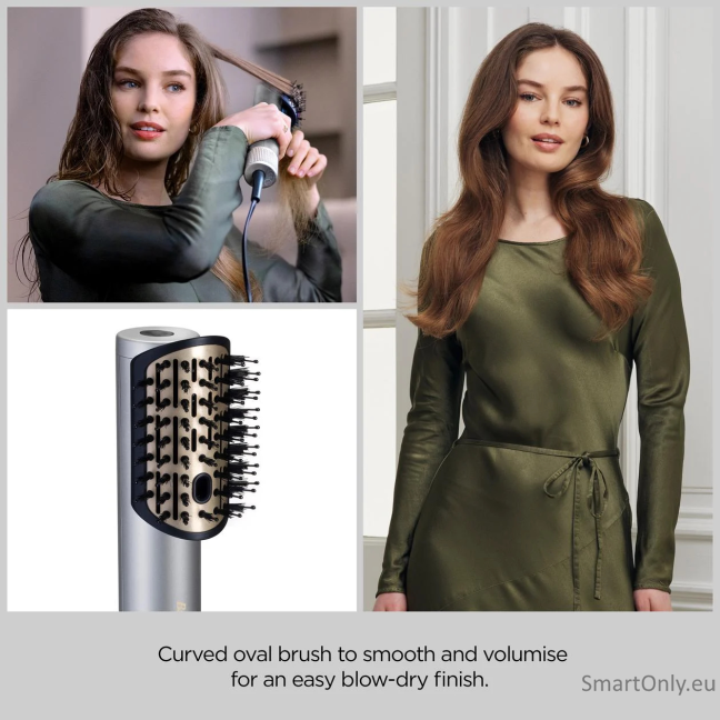 BABYLISS | Hair styling comb | Air Wand AS6555E | Ion conditioning | Number of heating levels 4 | 1600 W | Chrome 6 BABYLISS | Hair styling comb | Air Wand AS6555E | Ion conditioning | Number of heating levels 4 | 1600 W | Chrome 6