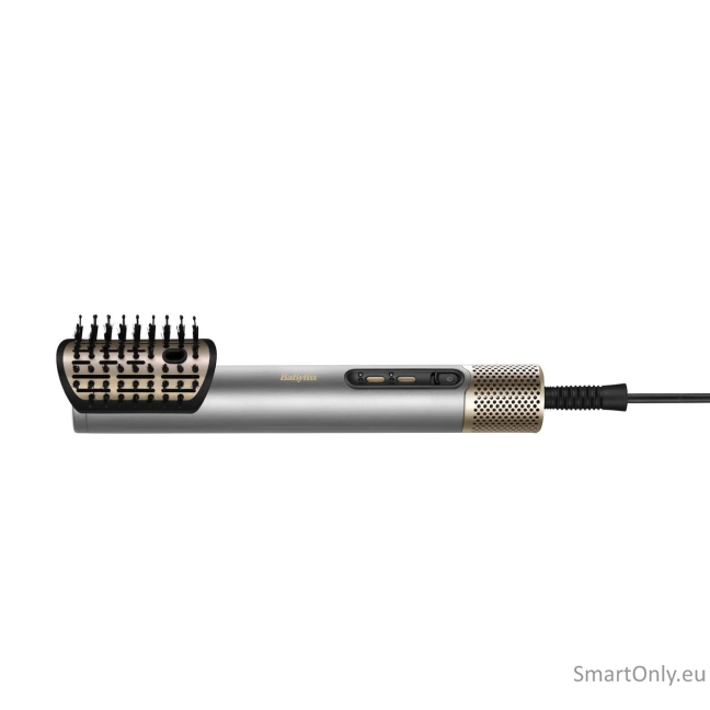 BABYLISS | Hair styling comb | Air Wand AS6555E | Ion conditioning | Number of heating levels 4 | 1600 W | Chrome 10 BABYLISS | Hair styling comb | Air Wand AS6555E | Ion conditioning | Number of heating levels 4 | 1600 W | Chrome 10