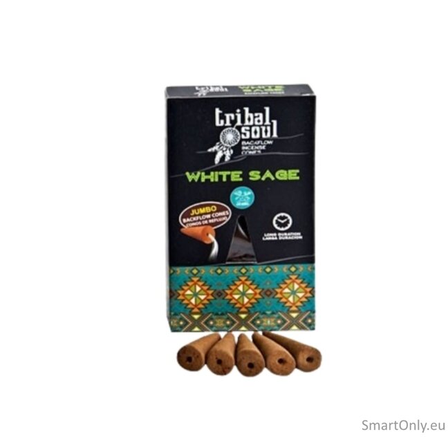 Baltasis šalavijas - Tribal Soul Backflow Incense kūginiai smilkalai Hari Darshan 2 Baltasis šalavijas - Tribal Soul Backflow Incense kūginiai smilkalai Hari Darshan 2