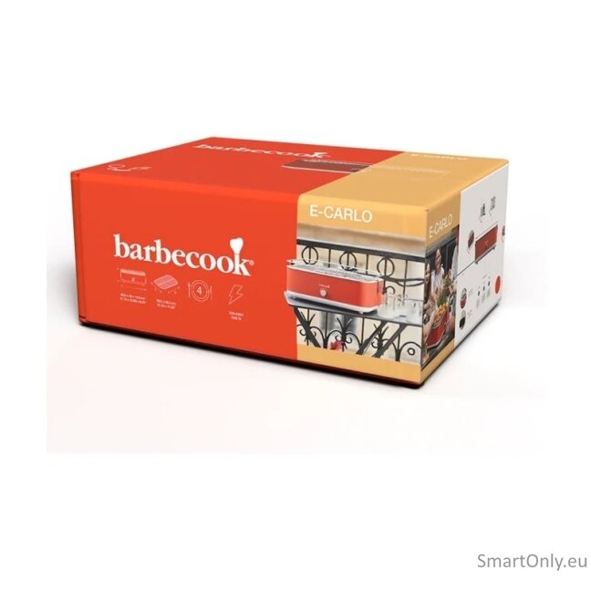 Barbecook BC-ELE-1001 | Electric Grill E-Carlo | Table | 2500 W | Red 9 Barbecook BC-ELE-1001 | Electric Grill E-Carlo | Table | 2500 W | Red 9