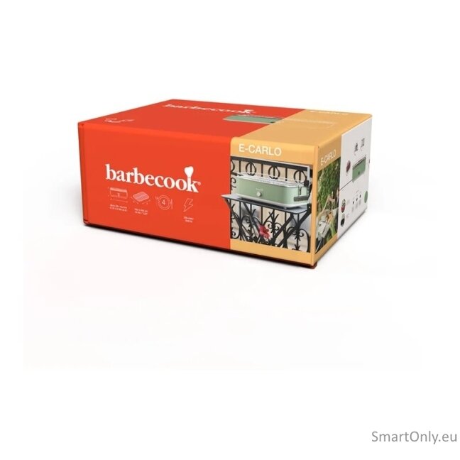 Barbecook Electric Grill E-Carlo | BC-ELE-1002 | Table | 2500 W | Green 8 Barbecook Electric Grill E-Carlo | BC-ELE-1002 | Table | 2500 W | Green 8