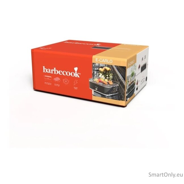 Barbecook Electric Grill E-Carlo | BC-ELE-1003 | Table | 2500 W | Midnight Grey 7