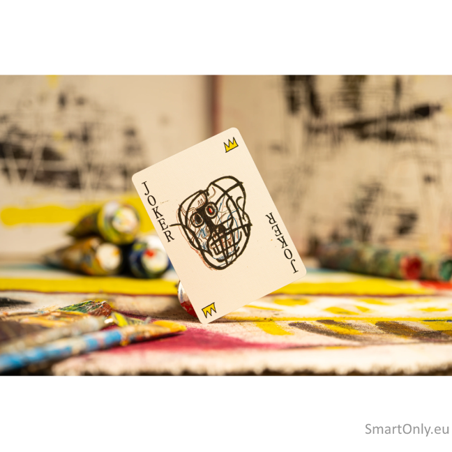 Basquiat žaidimo kortos Theory11 4 Basquiat žaidimo kortos Theory11 4