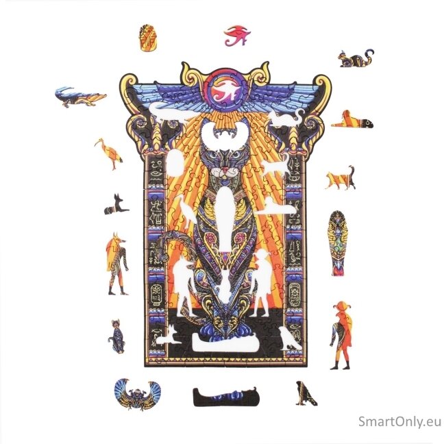 Bastet Dėlionė Iš Medžio L Dydis (300 detalių) Fantasy Puzzles 3 Bastet Dėlionė Iš Medžio L Dydis (300 detalių) Fantasy Puzzles 3