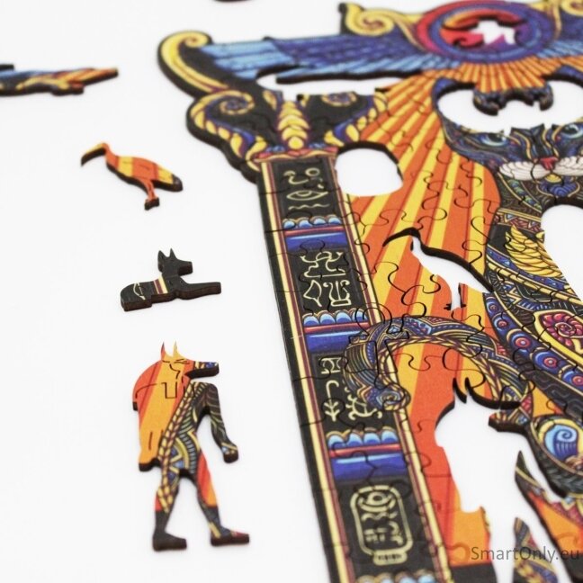 Bastet Dėlionė Iš Medžio L Dydis (300 detalių) Fantasy Puzzles 8 Bastet Dėlionė Iš Medžio L Dydis (300 detalių) Fantasy Puzzles 8