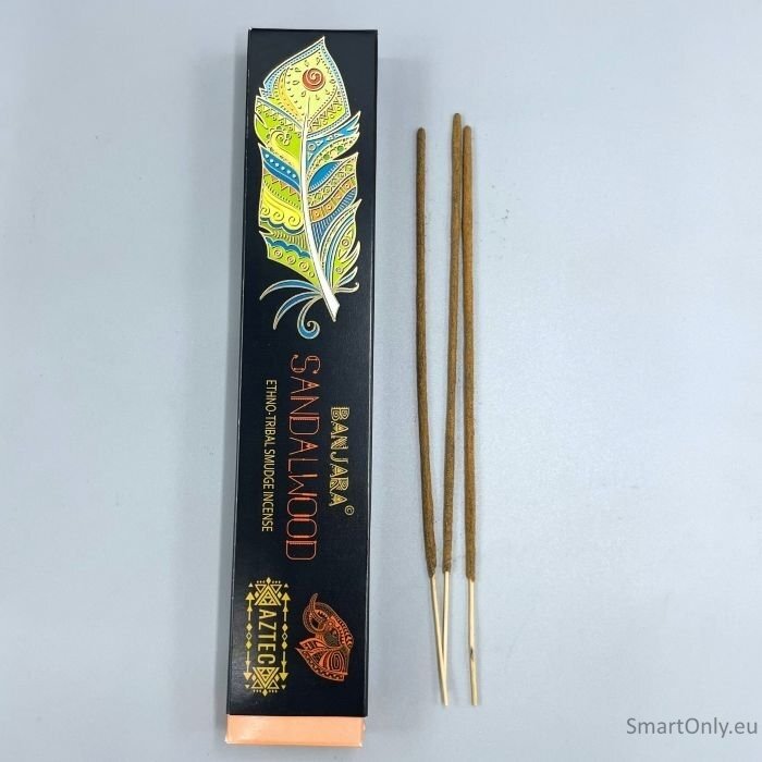 Banjara Tribal smilkalų lazdelės - Sandalwood 1