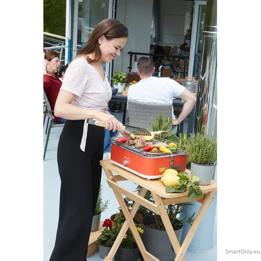 Barbecook BC-ELE-1001 | Electric Grill E-Carlo | Table | 2500 W | Red 4 Barbecook BC-ELE-1001 | Electric Grill E-Carlo | Table | 2500 W | Red 4