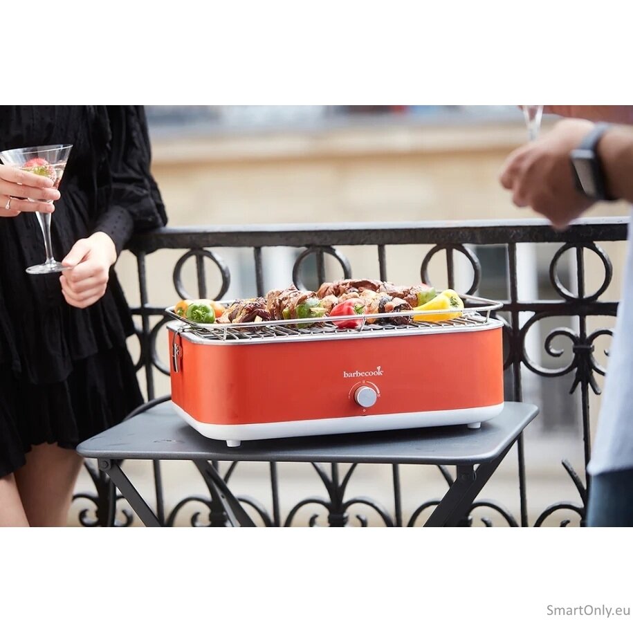 Barbecook BC-ELE-1001 | Electric Grill E-Carlo | Table | 2500 W | Red 6 Barbecook BC-ELE-1001 | Electric Grill E-Carlo | Table | 2500 W | Red 6