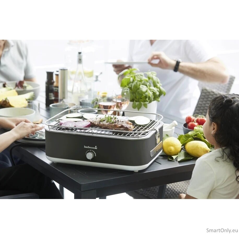 Barbecook Electric Grill E-Carlo | BC-ELE-1003 | Table | 2500 W | Midnight Grey 4