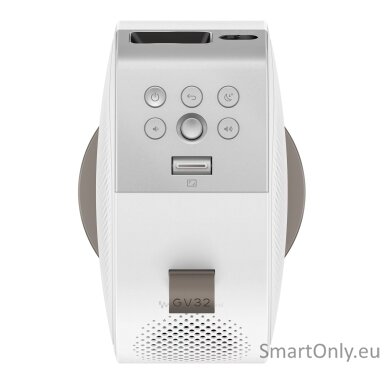 Benq | GV32 | Full HD (1920x1080) | 500 ANSI lumens | White | Wi-Fi Benq | GV32 | Full HD (1920x1080) | 500 ANSI lumens | White | Wi-Fi