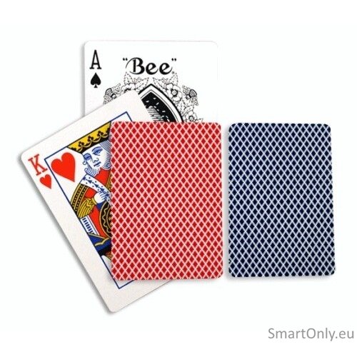 Bee Standard pokerio kortos (Mėlynos) 1 Bee Standard pokerio kortos (Mėlynos) 1